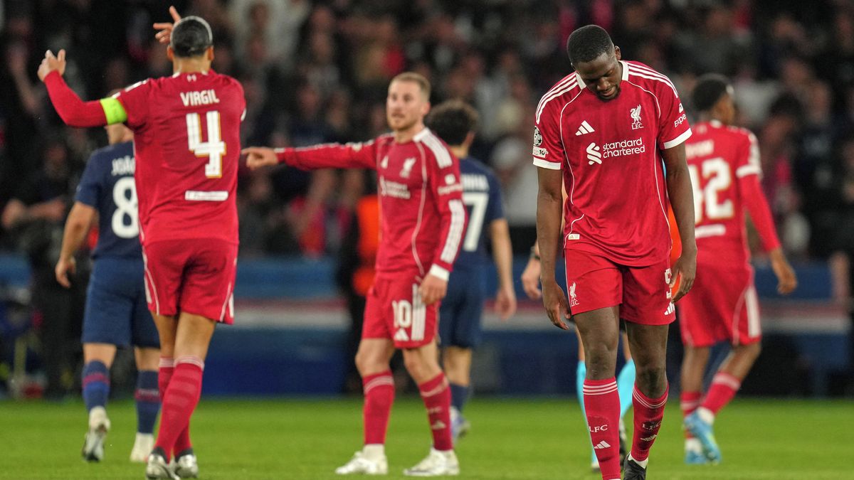 Bezzubý Liverpool. Anglický šampion v Paříži totálně vyhořel a je pod palbou kritiky